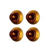 Gibson Accessories Top Hat Knobs 4-pack - Vintage Amber - CBN Music Warehouse