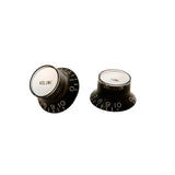 Gibson top hat knobs w/ silver metal insert - CBN Music Warehouse