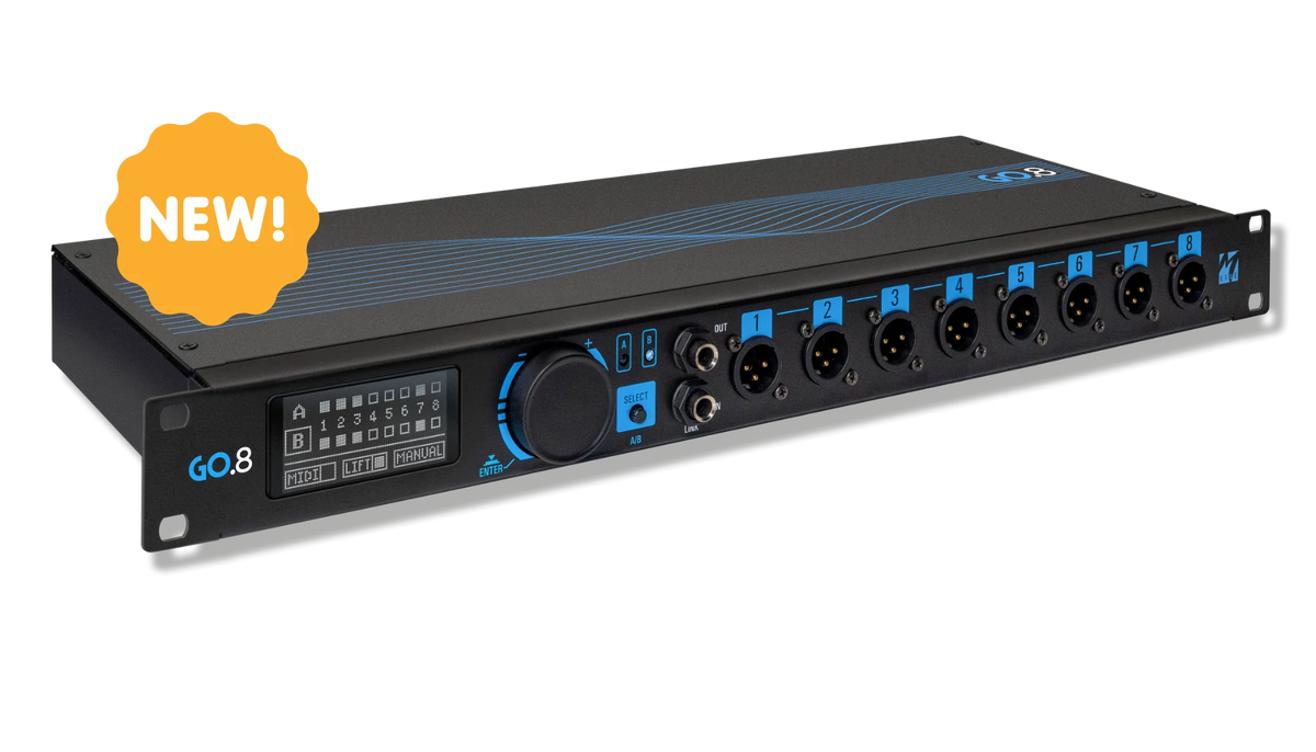 M-Live GO.8 automatic backing track switcher with back up