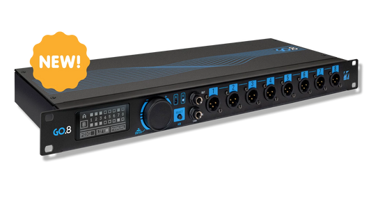 M-Live GO.8 automatic backing track switcher with back up