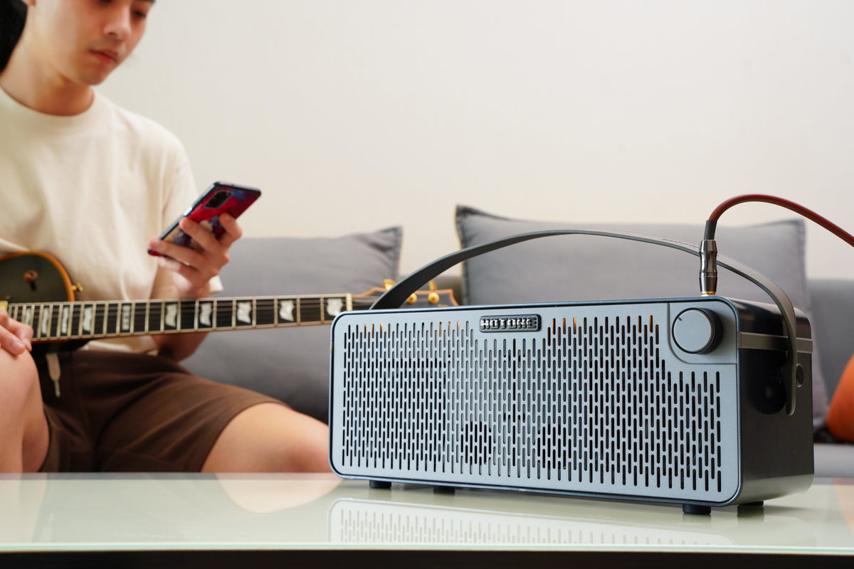 NEW! Hotone AP-30BK Pulze Luna Multifunctional Bluetooth modeling Guitar Amplifier Black - CBN Music Warehouse