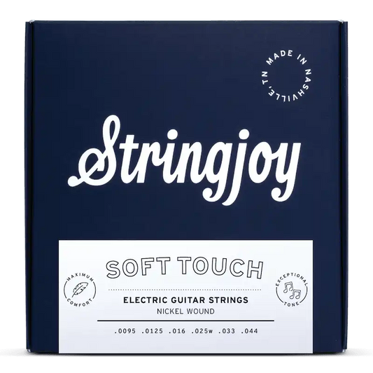 Stringjoy Soft Touch Electric Guitar Strings - .0095-.044 Light - CBN Music Warehouse