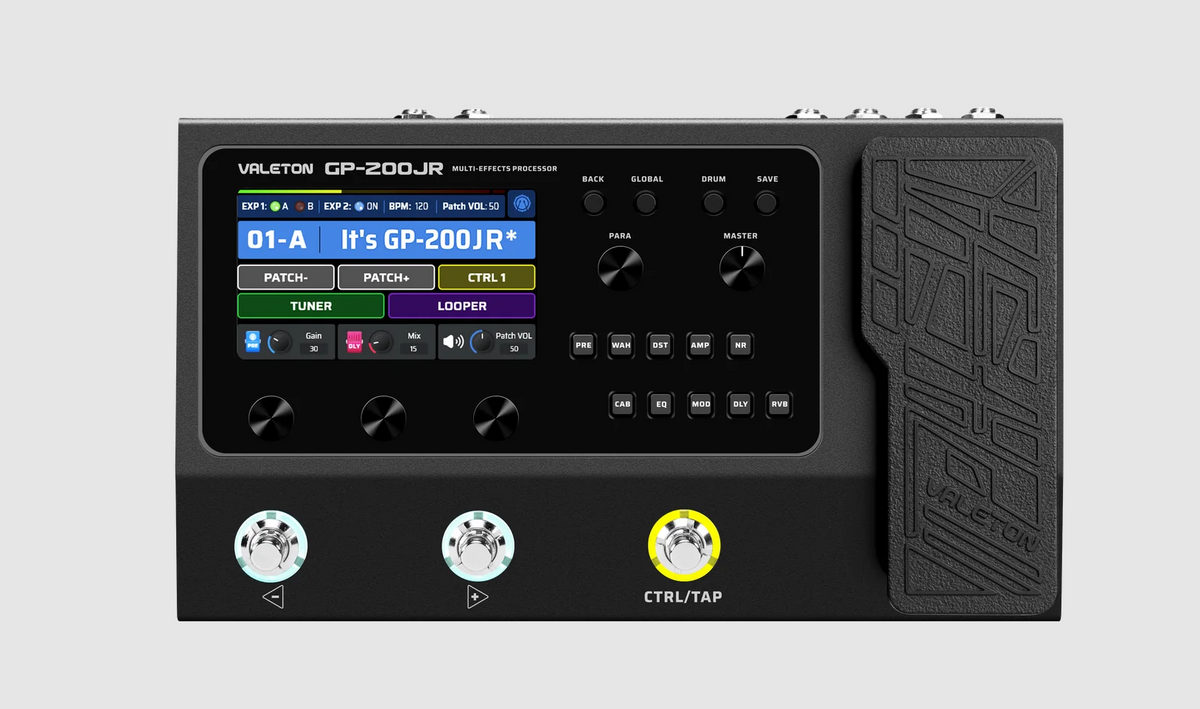 Valeton GP-200JR Mini Multi-Effects Processor - CBN Music Warehouse