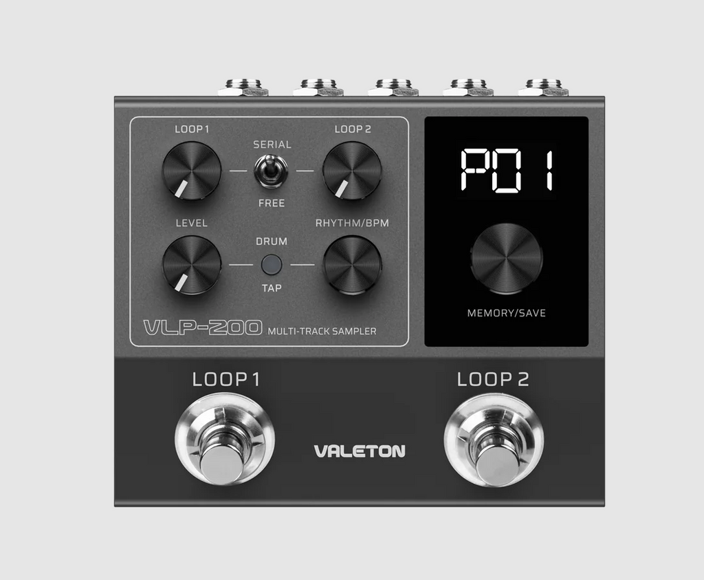 sampler pedal Valeton VLP-200 Multi-Track Sampler Pedal