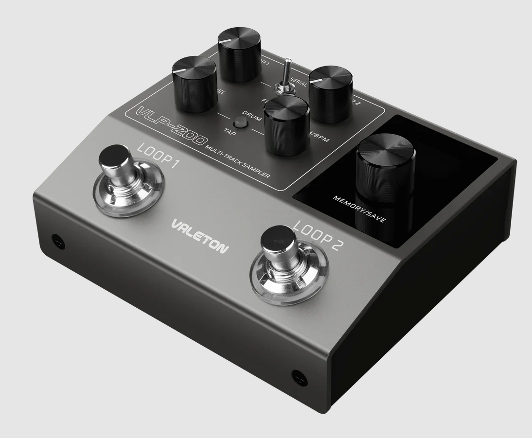Valeton VLP-200 Multi-Track Sampler Looper Guitar Pedal - CBN Music Warehouse