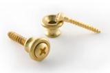 Gibson Accessories Strap Buttons 2-pack - Brass