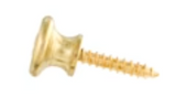 Gibson Accessories Strap Buttons 2-pack - Brass