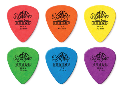 Dunlop Tortex Standard Pick Variety Pack - 12 Pack - CBN Music Warehouse