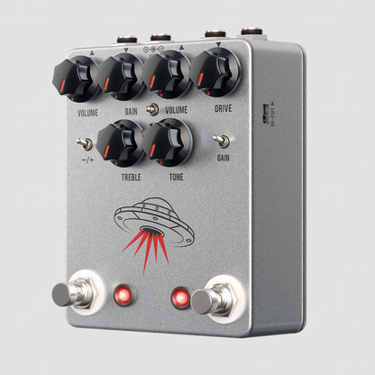 NEW! JHS WANDERER Morning Glory v4 and NOTAKLON two-in-one format Guitar Pedal