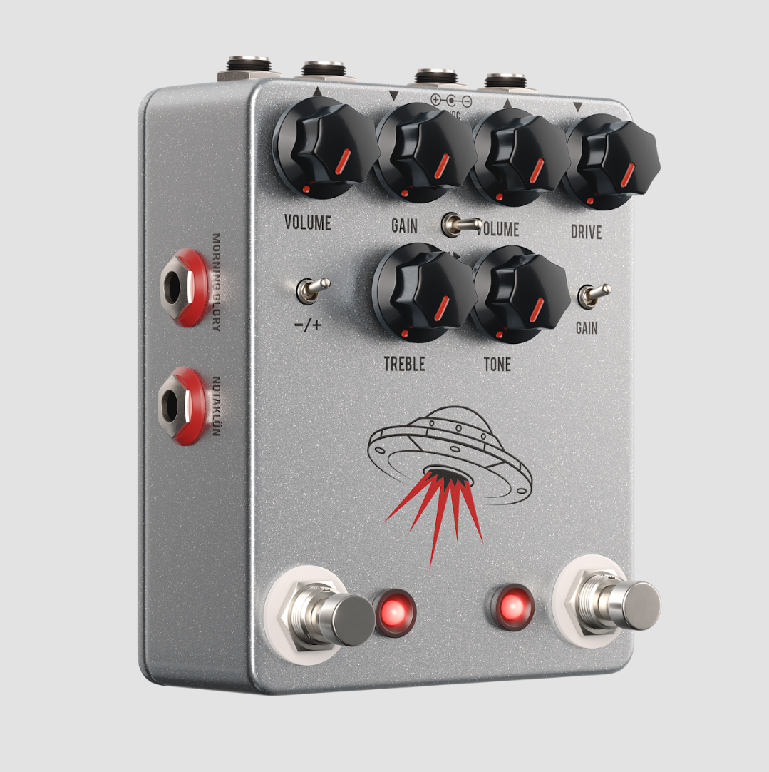 NEW! JHS WANDERER Morning Glory v4 and NOTAKLON two-in-one format Guitar Pedal
