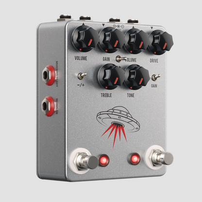 NEW! JHS WANDERER Morning Glory v4 and NOTAKLON two-in-one format Guitar Pedal