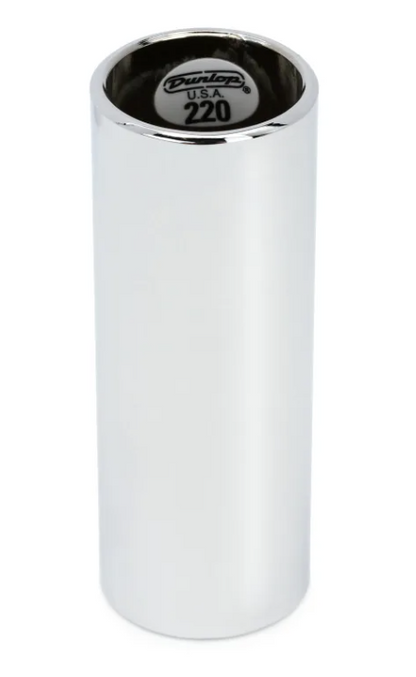 Dunlop 220 Chromed Steel Slide - Medium - Regular Wall Thickness
