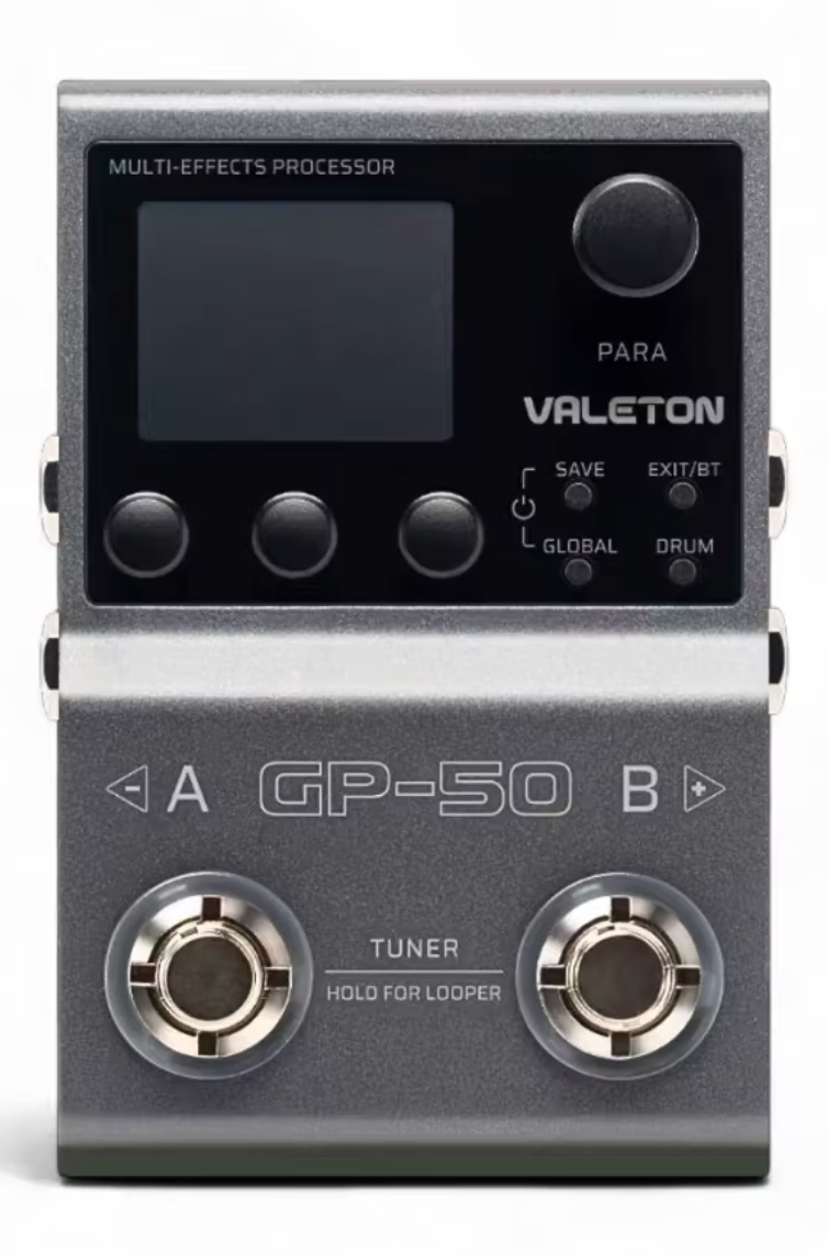 Valeton GP-50 Mulit-Effect Pedal for Electric Guitar - CBN Music Warehouse