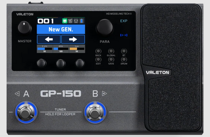 Valeton GP-150 Multi-Effect Pedal for Electric Guitar - CBN Music Warehouse