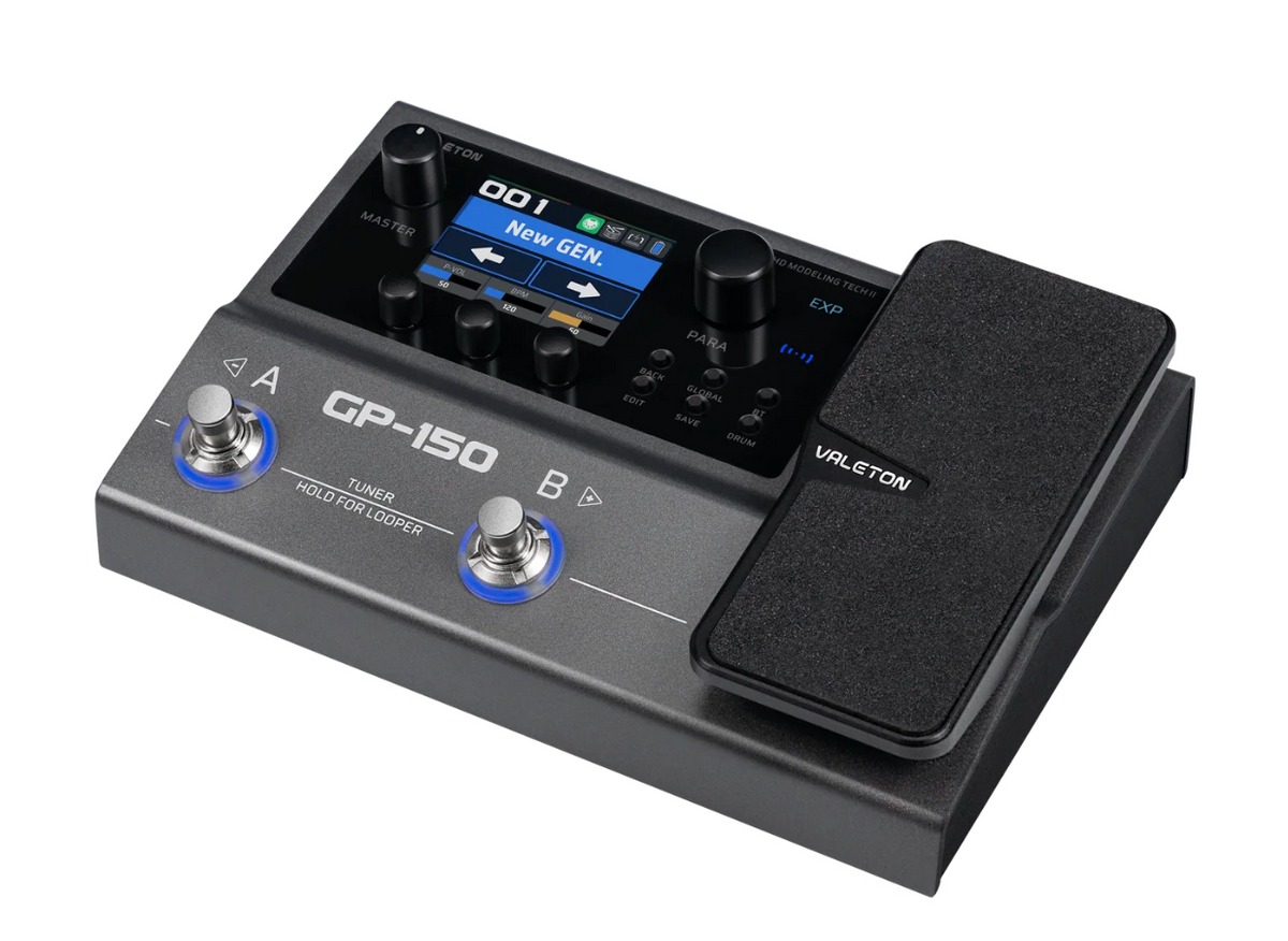 Valeton GP-150 Multi-Effect Pedal for Electric Guitar - CBN Music Warehouse