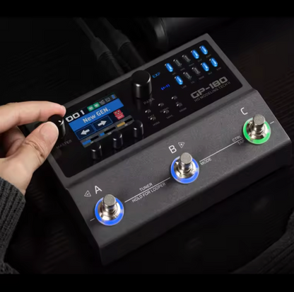 Valeton GP-180 Multi Effects Pedal for Electric Guitar - CBN Music Warehouse