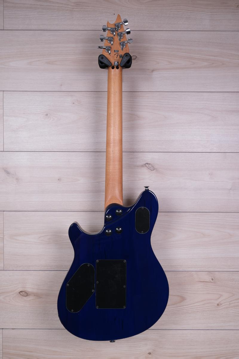 EVH Wolfgang Special QM, Baked Maple Fingerboard, Chlorine Burst