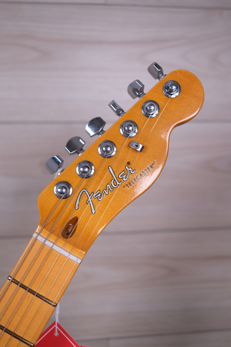 Fender American Ultra Luxe Vintage '50s Telecaster Electric Guitar, Butterscotch Blonde #8788