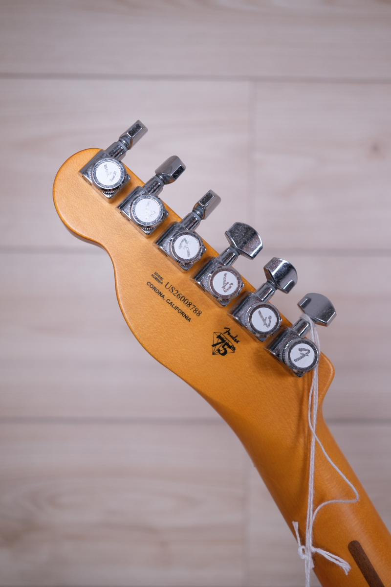 Fender American Ultra Luxe Vintage '50s Telecaster Electric Guitar, Butterscotch Blonde #8788