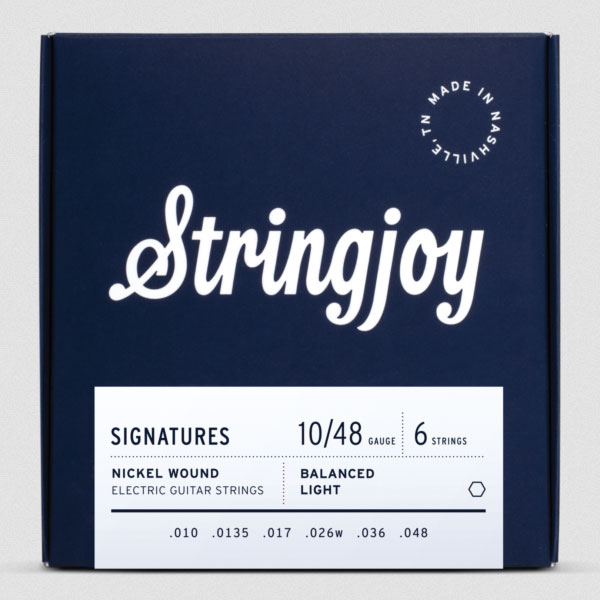 Stringjoy Signature Balanced Light Gauge (10-48) Electric Guitar Strings - CBN Music Warehouse