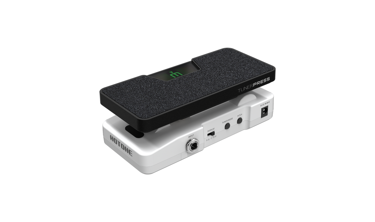 NEW! Hotone Tuner Press SP-30T Tuner, volume, expression and a buffer Guitar pedal - CBN Music Warehouse