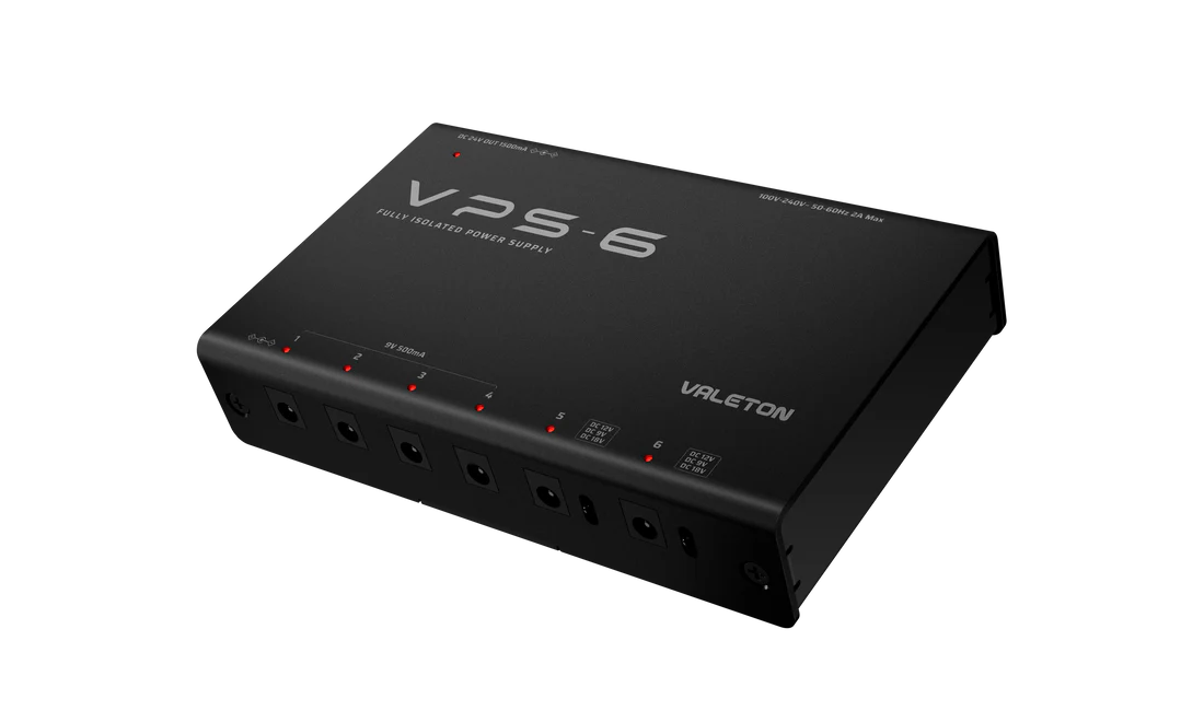 Valeton VPS-6 Fully Isolated Guitar Bass Effects Power Supply - CBN Music Warehouse