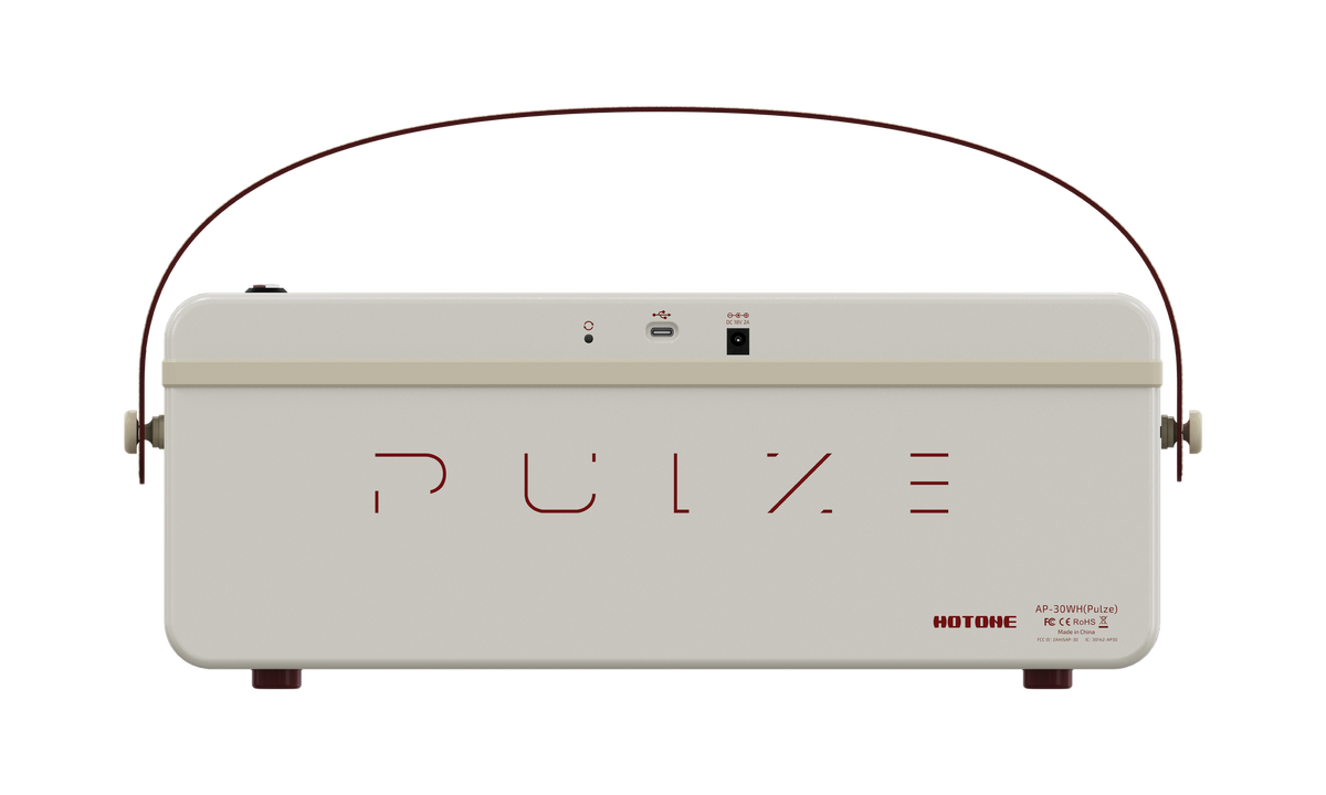 NEW! Hotone AP-30WH Pulze Luna Multifunctional Bluetooth modeling Guitar Amplifier White