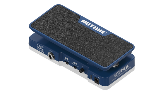 Hotone Wong Press Cory Wong Signature Volume Expression and Wah Guitar Pedal