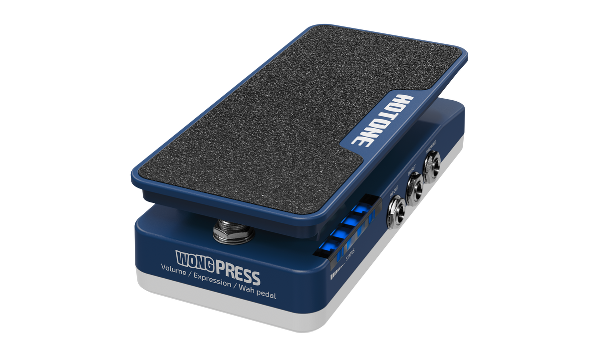 Hotone Wong Press Cory Wong Signature Volume Expression and Wah Guitar Pedal