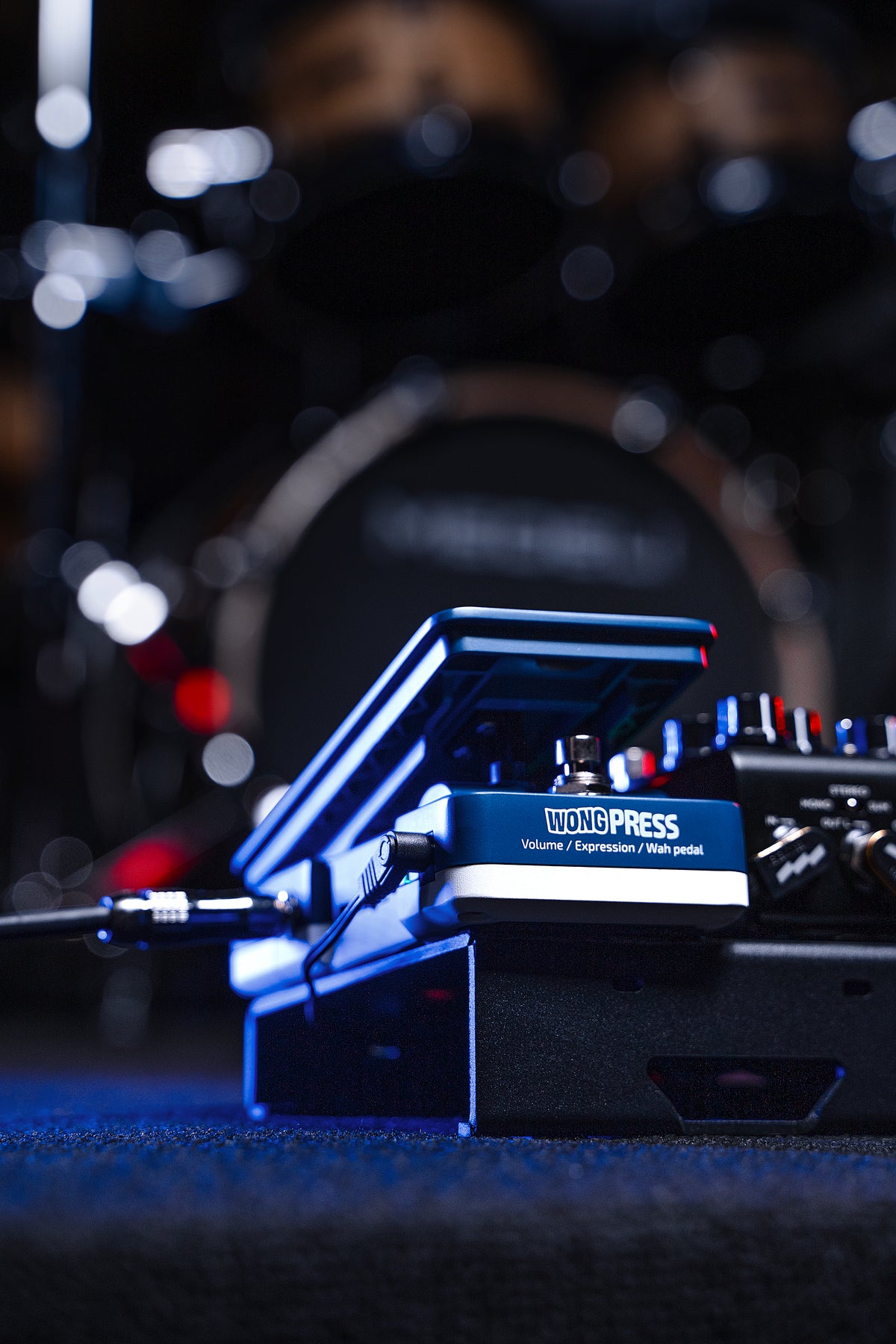 Hotone Wong Press Cory Wong Signature Volume Expression and Wah Guitar Pedal