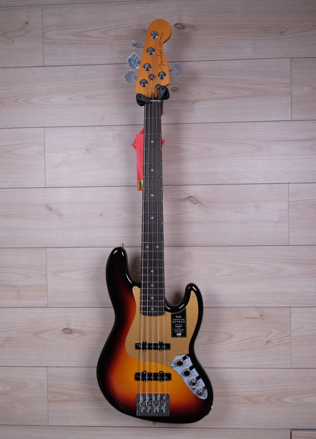 Fender American Ultra II Jazz Bass V 5 strings Bass, Ultraburst #6576