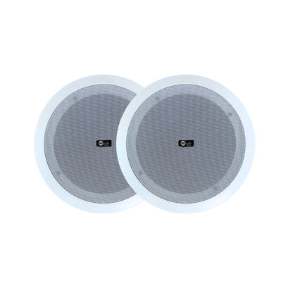 MJ Audio 2-Way In-Ceiling Speaker RSX8077 - White (Pair)