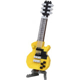 Nanoblock - Miniature Electric Guitar Yellow, Collection Series Building Block Kit - CBN Music Warehouse