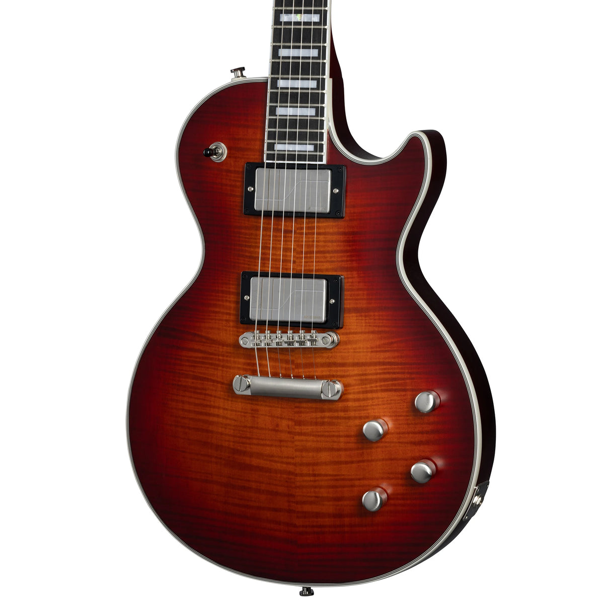Epiphone Les Paul Prophecy Electric Guitar - Aged Bengal Tiger Burst - CBN Music Warehouse