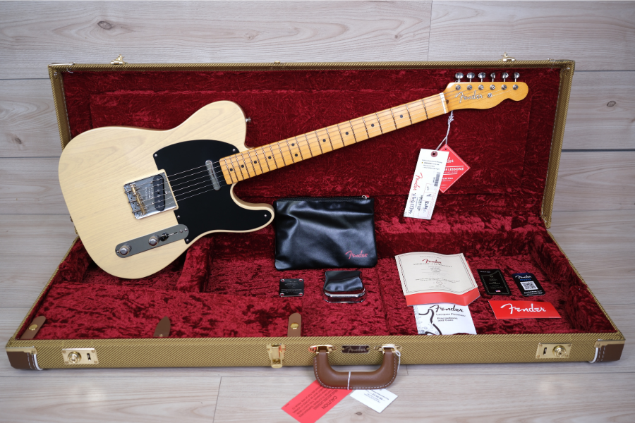 Fender 75th Anniversary American Vintage II 1951 Nocaster Electric Guitar, Blonde