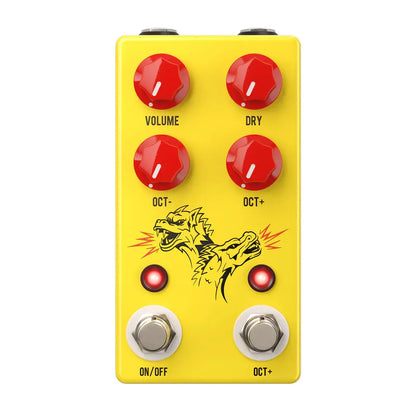 JHS Double Dragon Lo-Fi Octave Device Guitar Effect Pedal - CBN Music Warehouse