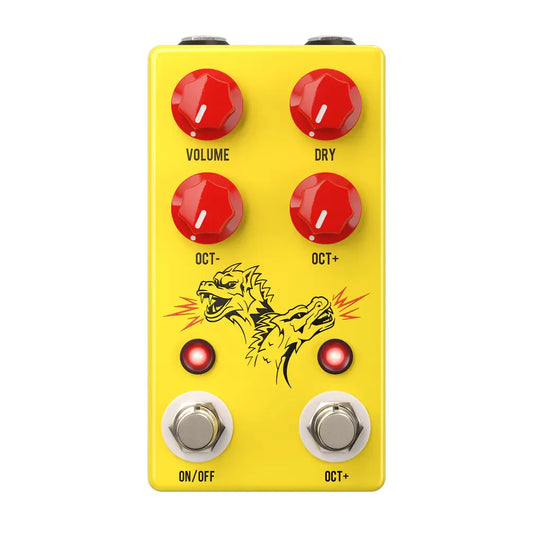 JHS Double Dragon Lo-Fi Octave Device Guitar Effect Pedal - CBN Music Warehouse