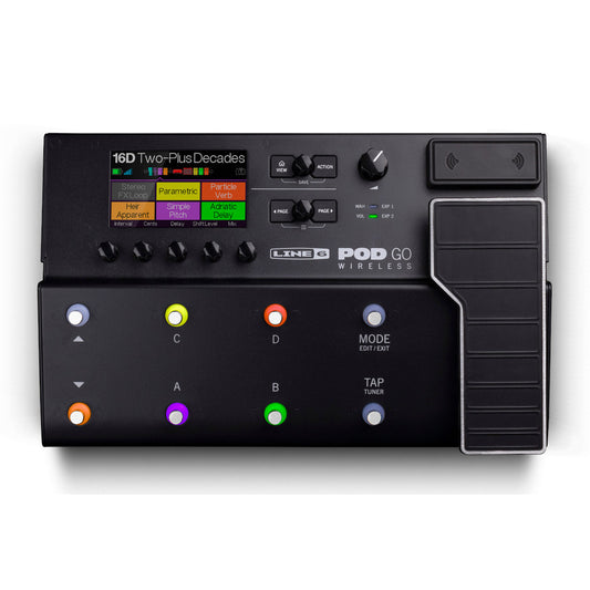 Line 6 POD Go Wireless Guitar Multi-effects Floor Processor