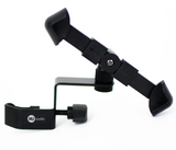 MJ Audio Mic Stand Phone Holder for Microphone Stand, Adjustable iPhone Mic Stand Holder, Music Stand Phone Holder for iPhone Samsung Galaxy All Smartphones