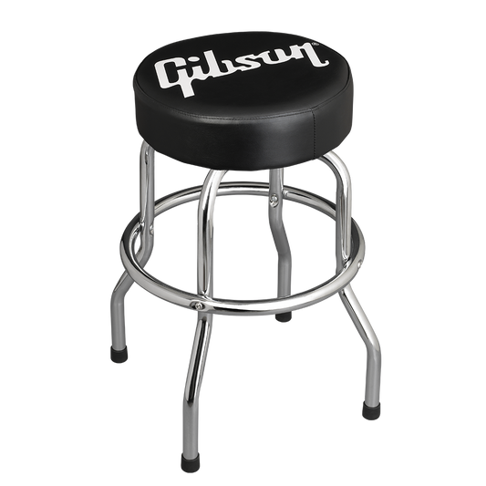 Gibson Guitars GA-STOOL2 Premium 24" Playing Stool w/ White Logo