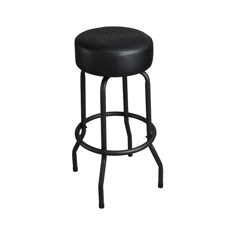 Gibson GA-STOOL3 Premium 30-Inch Playing Stool, Star Logo