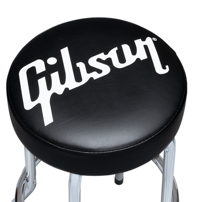 Gibson Guitars GA-STOOL2 Premium 24" Playing Stool w/ White Logo