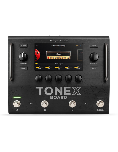 NEW! IK Multimedia TONEX Board Floor Amp Modeler and FX Processor