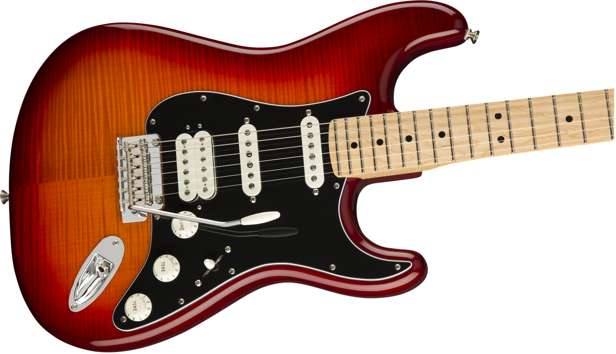 Fender Player Stratocaster HSS Plus Top - Aged Cherry with Maple Fingerboard - CBN Music Warehouse