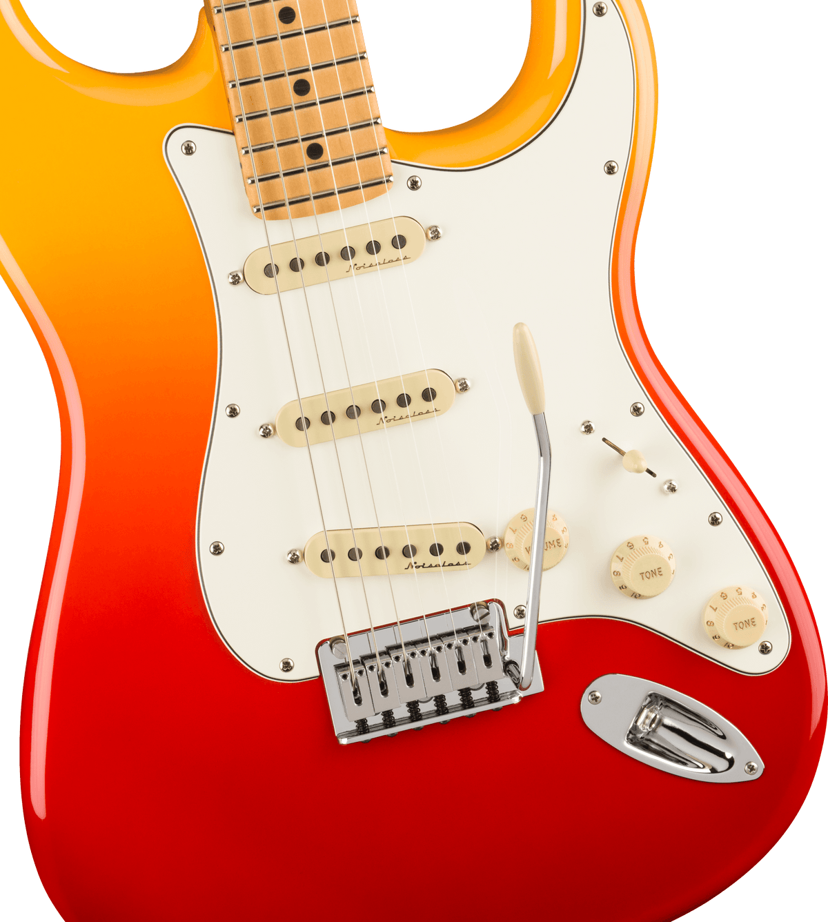 Fender Player Plus Stratocaster Electric Guitar - Tequila Sunrise with Maple Fingerboard - CBN Music Warehouse