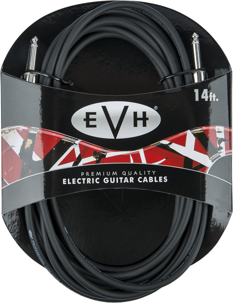 EVH Premium Guitar Cable 14 Foot 0220140000 Eddie Van Halen - CBN Music Warehouse