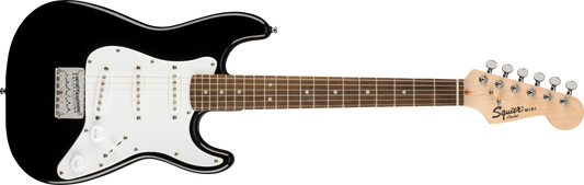 Squier Mini Stratocaster Electric Guitar, Black with Laurel Fingerboard - CBN Music Warehouse