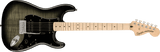 Squier Affinity Series Stratocaster Electric Guitar - Black Burst with Maple Fingerboard - CBN Music Warehouse