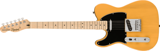 Squier Affinity Series Telecaster Left-Handed, Electric Guitar - Butterscotch Blonde