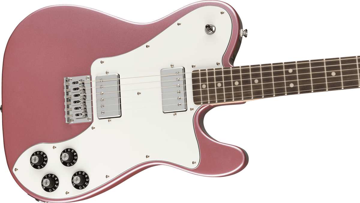 Squier Affinity Series Telecaster Deluxe Electric Guitar - Burgundy Mist with Laurel Fingerboard